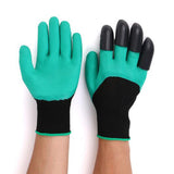 Garden Gloves With Fingertips Claws