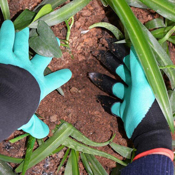 Garden Gloves With Fingertips Claws