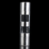 2 in 1 Stainless Steel Manual Salt Pepper Mills